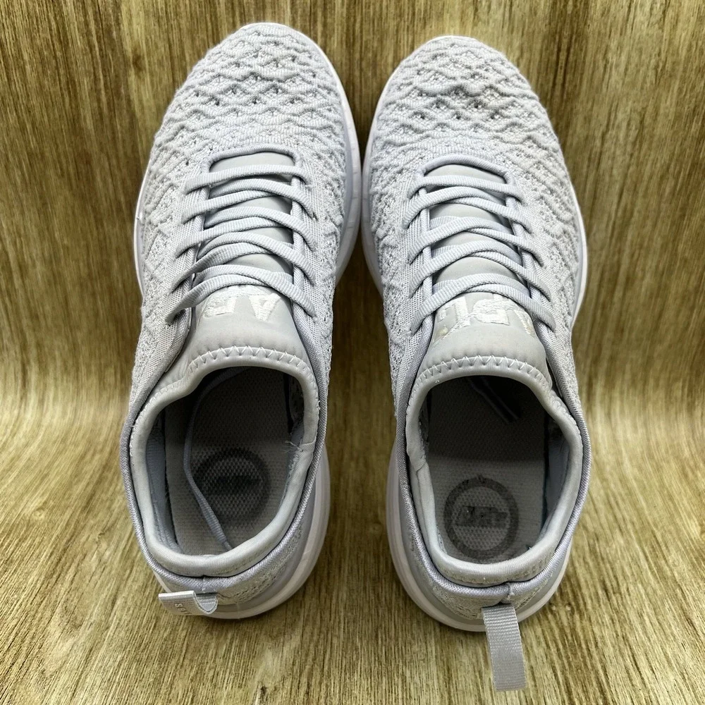 APL TechLoom Phantom Women's Size 9.5 Grey Knit Running Shoes Propelium Training